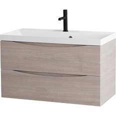 Тумба под раковину подвесная BelBagno Marino 90 см rovere grigio