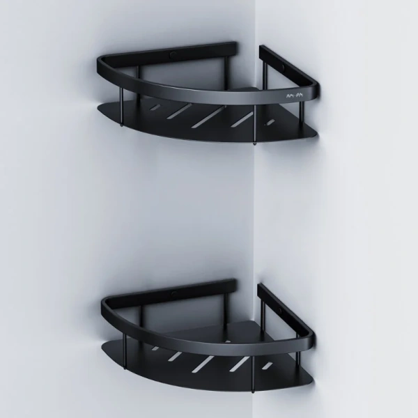 Полочка для ванной Am.Pm Sense L угловая A7454222 (детальная фотография), настенные