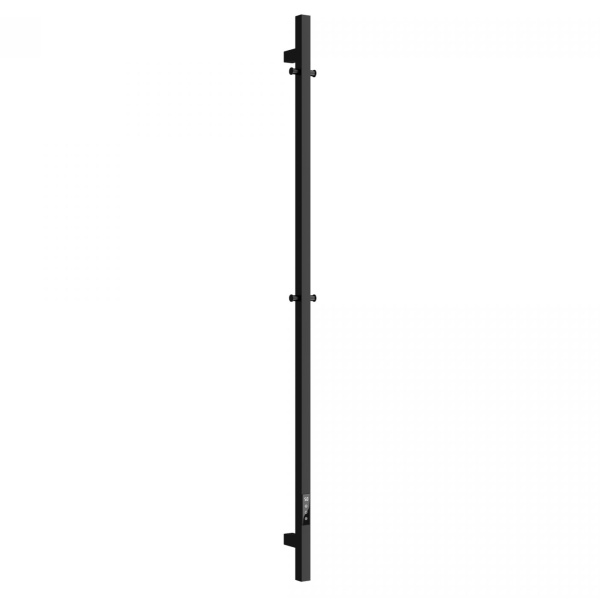 Полотенцесушитель электрический Sancos Linn 7.6x150 см черный матовый SC13002MB (детальная фотография)