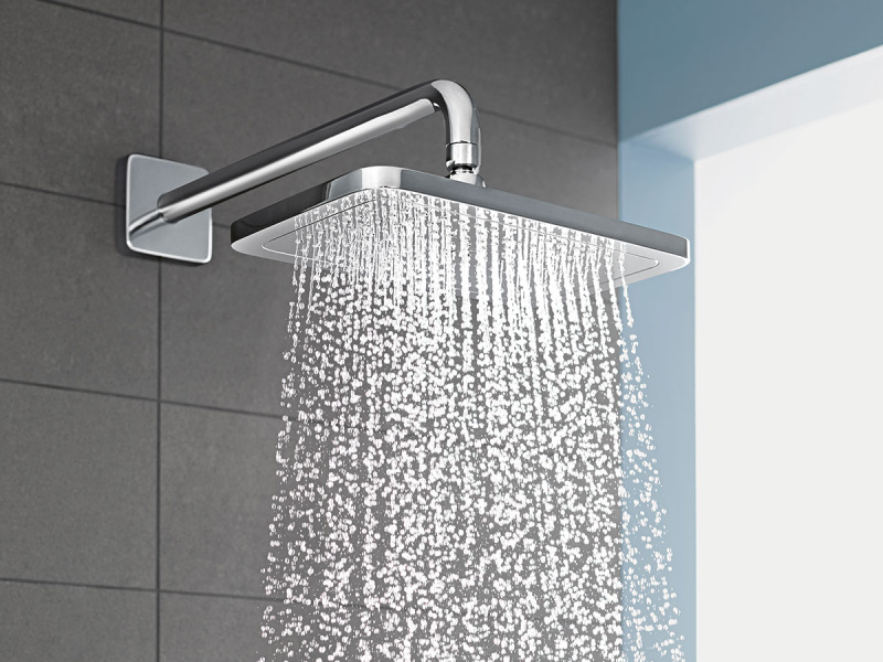 Душевая стойка Hansgrohe Croma E хром 27687000 (детальная фотография), современные, hi-tech