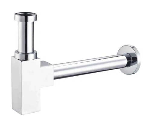 Сифон для раковины BelBagno хром - фото 1