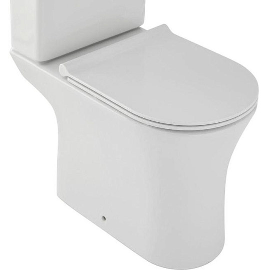 Чаша для унитаза-компакта Jacob Delafon Aleo белая UJAL102-0 (детальная фотография)