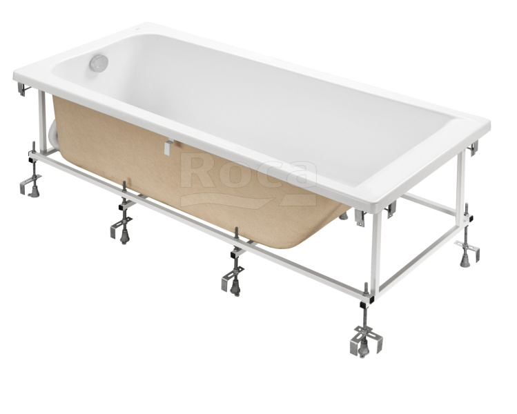 Монтажный комплект для акриловой ванны Roca Elba 170х75 см со сливом-переливом 248513000 (детальная фотография), в наличии