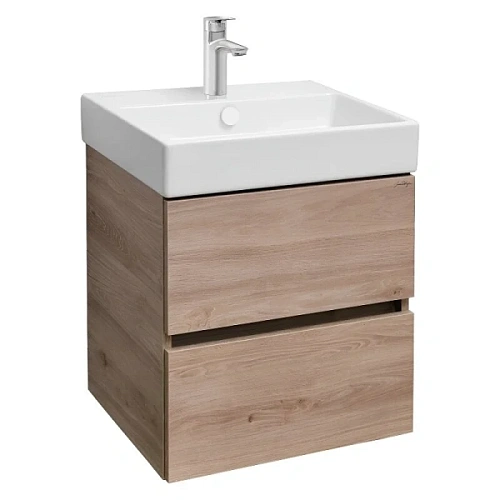 Тумба под раковину подвесная Jacob Delafon Tolbiac 50 см дуб давос натуральный - фото 1