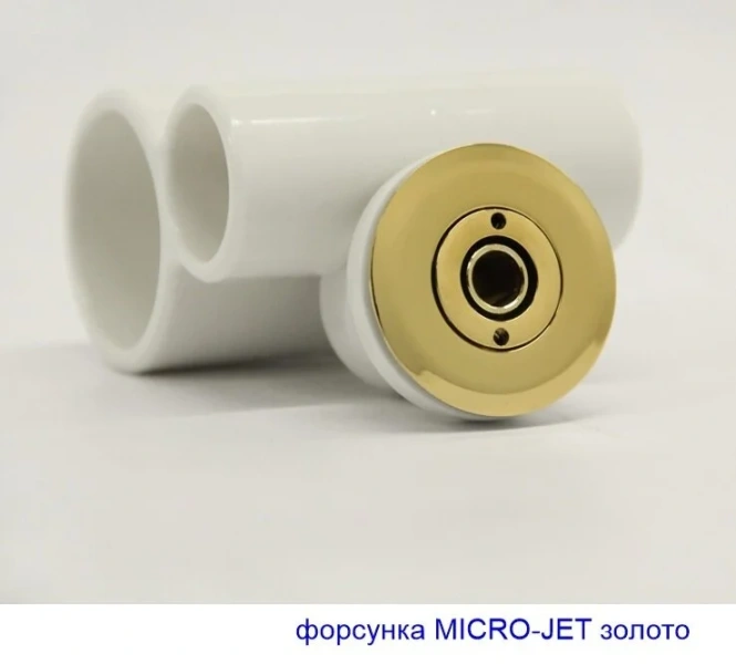 Ванна гидромассажная Whitecross Wave 150 x 70 см, ULTRA NANO, золото, белый, 0101.150070.100.ULTRANANO.GL (детальная фотография), приставные, встраиваемые