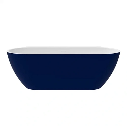 Ванна акриловая Delice Voyage 170х80 см синяя матовая - фото 2