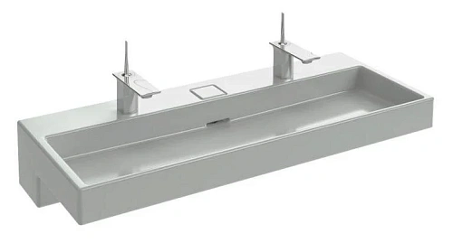 Раковина-столешница с подсветкой керамика Jacob Delafon Terrace 120, белая - фото 16