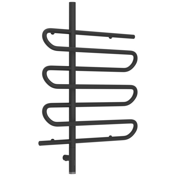 Полотенцесушитель электрический Сунержа Эпатаж 3.0 8060 60х80 см перемычка выгнутая (детальная фотография), s образные, вертикальные