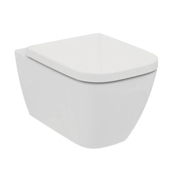 Унитаз подвесной Ideal Standard i.life безободковый T461401 (детальная фотография)