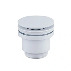 Донный клапан Lemark белый матовый