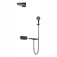 Душевой комплект Vincea Futura черный