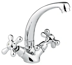 Смеситель для раковины, хром, Emmevi Deco Classic