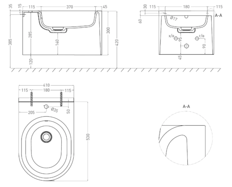 Схема (детальная фотография), белые