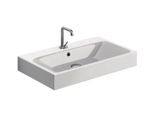 Раковина Kerasan Cento 70 см белая - фото 1