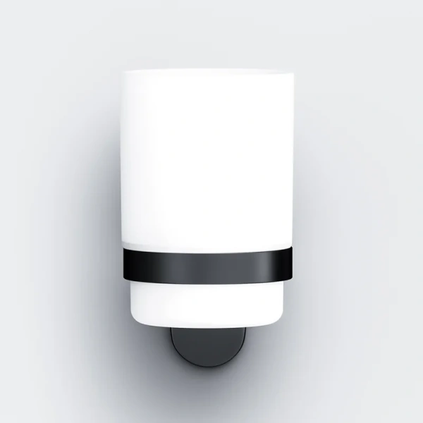 Стакан для ванной Am.Pm X-Joy стеклянный A8434322 (детальная фотография), металлические, стеклянные