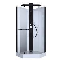 Душевая кабина Black&White Galaxy G8705 90x90 см с гидромассажем