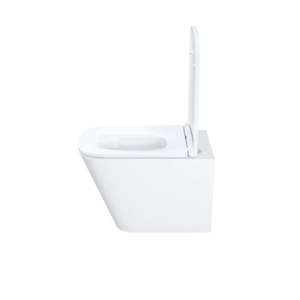 Унитаз подвесной IDDIS Bild безободковый BIQRNSEi25 (детальная фотография), современные, hi-tech, прямоугольные