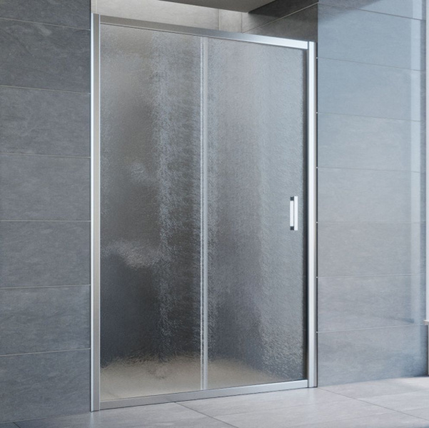 Душевая дверь стекло шиншилла Vegas-glass ZP 130 02 (детальная фотография), современные, hi-tech