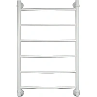 Полотенцесушитель водяной Ника Arc 80x40 см белый матовый