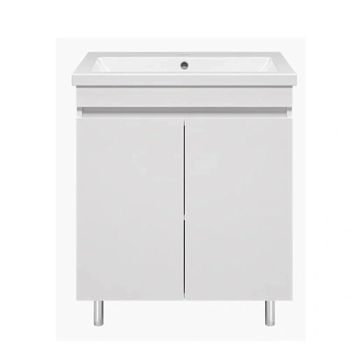Тумба под раковину напольная Misty Енисей 70 см белая - фото 1