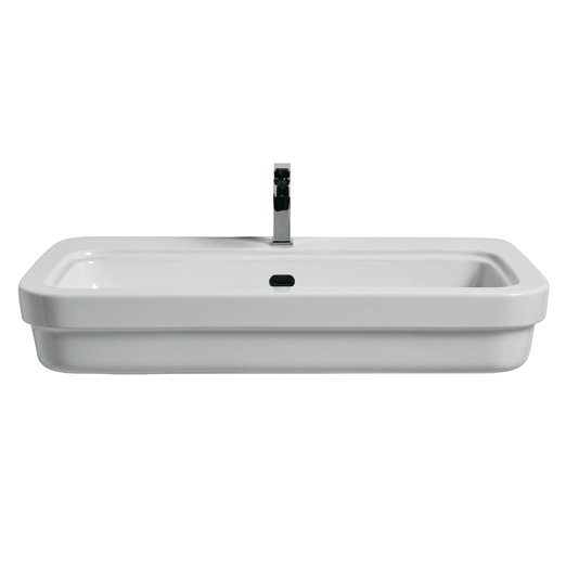 Раковина, цвет белый матовый, Simas Evolution EVO12 BI MATT (детальная фотография), подвесные