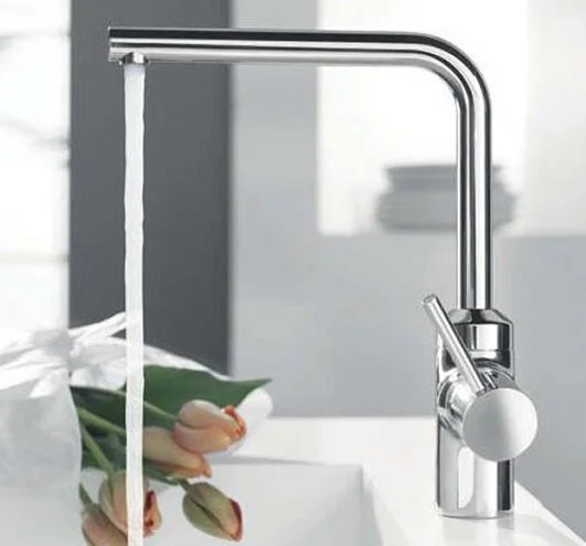 Смеситель для кухни Kludi L-ine для безнапорных водонагревателей 428190577 (детальная фотография), для кухни