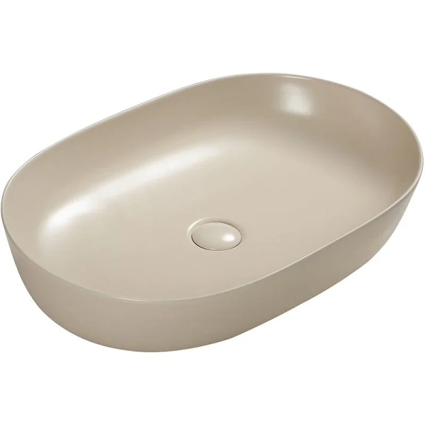 Раковина SantiLine 60 см бежевая матовая SL-1017BG (детальная фотография)