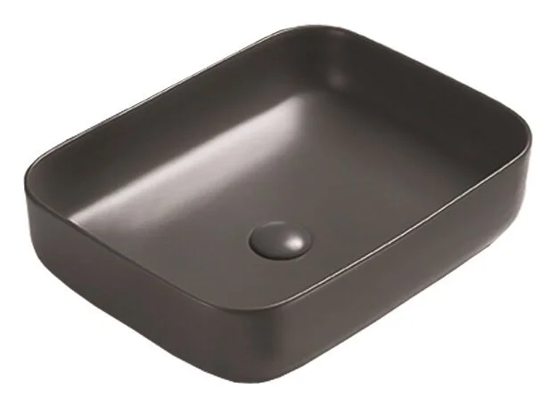 Раковина Azario 50 см темно-серая матовая AZ-78109MDH (детальная фотография)