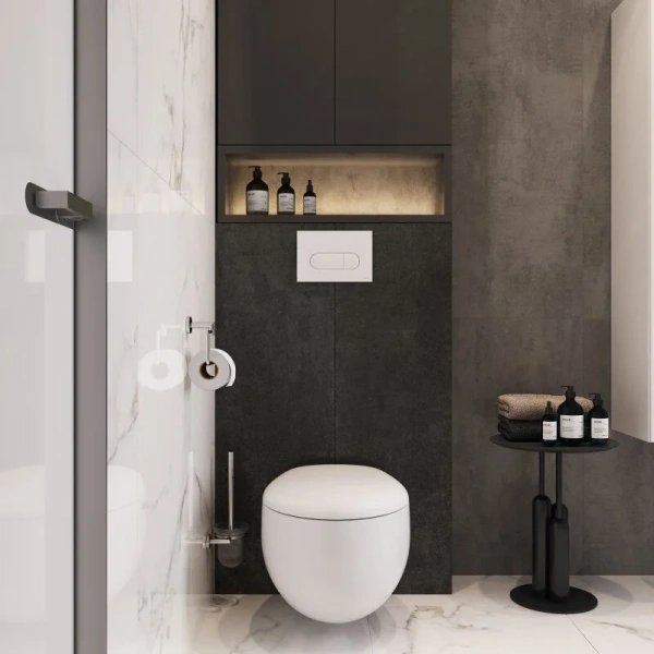 Клавиша смыва VitrA Root Round белая 740-2200 (детальная фотография), белые