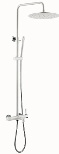 Душевая стойка Boheme Uno белый/хром - фото 4