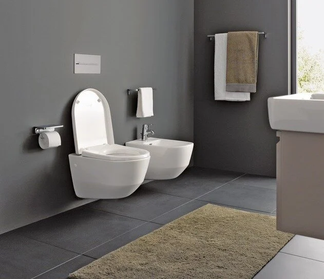 Унитаз подвесной Laufen Pro скрытый ободок без покрытия 8.2096.6.000.000.1 (детальная фотография), безободковые, сиденье с микролифтом , с антивсплеском