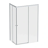 Душевой уголок Am.Pm X-Joy 120x80 см профиль хром, стекло прозрачное
