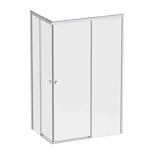Душевой уголок Am.Pm X-Joy 120x80 см профиль хром, стекло прозрачное - фото 1
