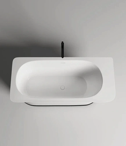 Ванна из искусственного камня Salini Ninfea 180x82 см белая - фото 1