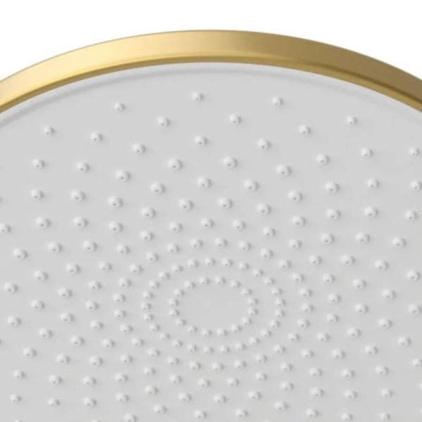 Душевая стойка Cezares Relax брашированное золото RELAX-CD-BORO (детальная фотография), настенные