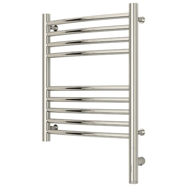 Полотенцесушитель электрический Сунержа Богема 3.0 5040 40х50 см перемычка выгнутая (детальная фотография), хром, белыe, другие, черный