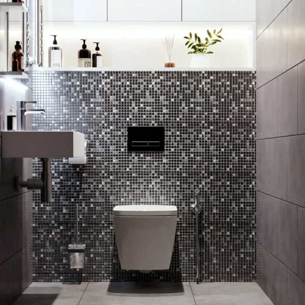 Унитаз подвесной Lavinia Boho Aveo с сиденьем микролифт 3306002R (детальная фотография), с горизонтальным, прямым выпуском, с прямым выпуском