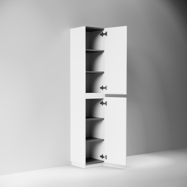 Шкаф-пенал напольный Sancos Folk Floor 35 см bianco PFL35FW (детальная фотография), современные, hi-tech
