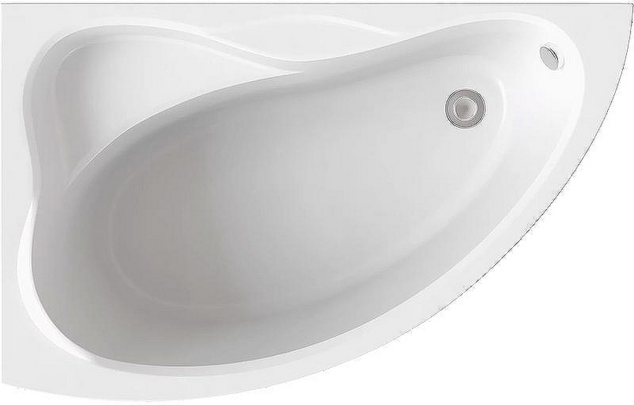 Ванна акриловая  BAS Вектра 150х90 без гидромассажа В 00007 (детальная фотография), акриловые