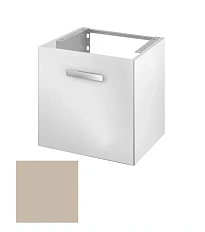 Тумба под раковину, цвет кашемир матовый, петли слева, Keuco Royal Universe