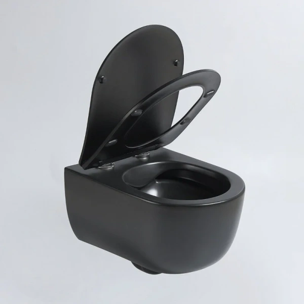 Унитаз подвесной Vincea Evo VT1-34SM с сиденьем микролифт (детальная фотография), современные, hi-tech, круглые