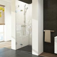 Душевая дверь, профиль хром, стекло прозрачное, Ravak Brilliant BSD2-100 B-L 0ULABA00Z1