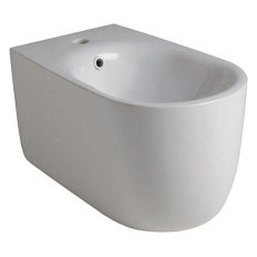 Биде подвесное Kerasan Nolita белое глянцевое