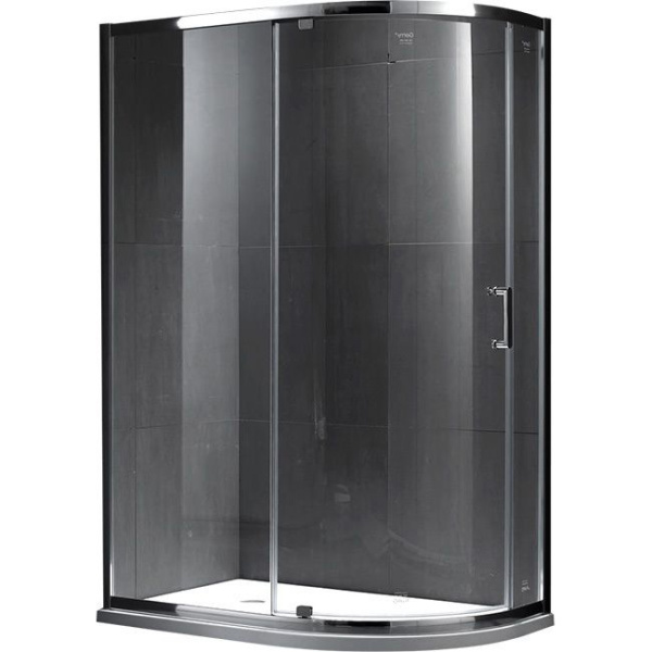 Душевой уголок Gemy Sunny Bay 120х80 см стекло прозрачное S28182 (детальная фотография)