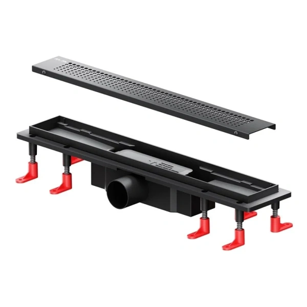 Душевой лоток Am.Pm PrimeFlow 50 см черный матовый W02SC-P11-050-01BM (детальная фотография), черые