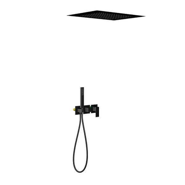 Душевой комплект Timo Selene черный SX-2129/03SM (детальная фотография)