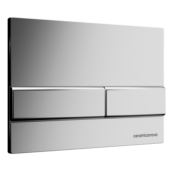 Инсталляция для унитаза Ceramica Nova Envision кнопка хром матовый CN1002M (детальная фотография), в наличии