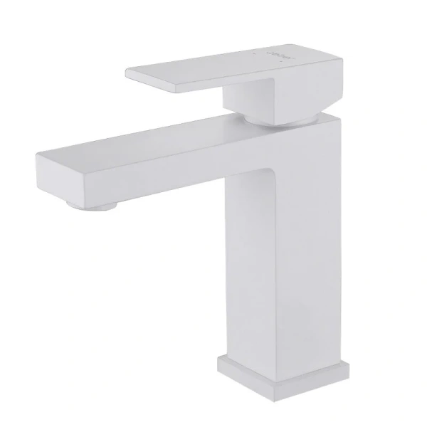 Смеситель для раковины Abber Daheim белый матовый AF8210W (детальная фотография)