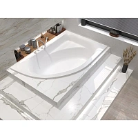 Ванна акриловая Whitecross Aquarella 0109.170110.100, 170 х 110 см, белая, правая