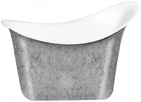 Ванна акриловая, цвет Treasure Silver, Lagard Tiffany